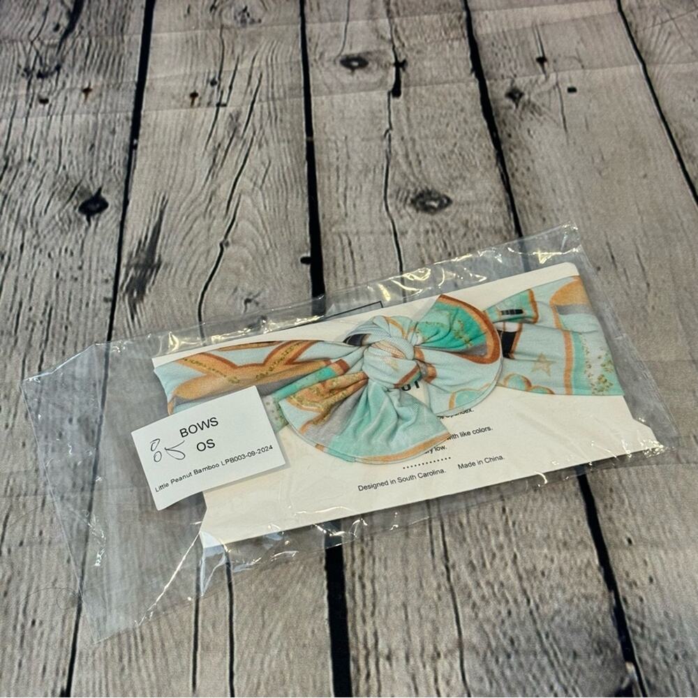 Little Peanut Bamboo Christmas Cookies Bamboo Bow Headband